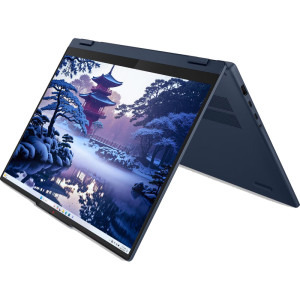 Lenovo 16'' IdeaPad 5 2-in-1 16IAL10, WUXGA IPS Touch, Procesor Intel® Core™ Ultra 7 255H (24M Cache, up to 5.10 GHz), 16GB LPDDR5X, 1TB SSD, Intel Arc 140T, No OS, Cosmic Blue