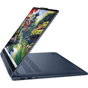 Lenovo 16'' IdeaPad 5 2-in-1 16IAL10, WUXGA IPS Touch, Procesor Intel® Core™ Ultra 7 255H (24M Cache, up to 5.10 GHz), 16GB LPDDR5X, 1TB SSD, Intel Arc 140T, No OS, Cosmic Blue