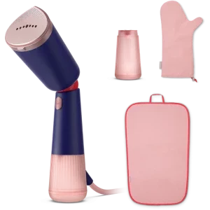 Philips Aparat de calcat vertical cu abur Seria 5000 STH5030/20, 1300W, 24g/min, Albastru/Roz