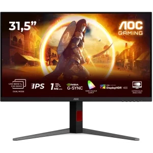 Monitor LED AOC Gaming AGON U32G4U 31.5 inch UHD IPS 0.5 ms 160 Hz HDR G-Sync Compatible
