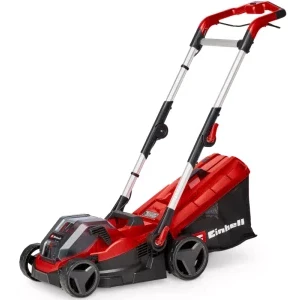 Einhell Masina de tuns iarba cu acumulator Power X-Change GE-CM 36/34-1 Li Solo, latime taiere 33.5 cm , inaltime taiere 25-65 mm, 5 trepte de taiere, sac colector 30 L, fara acumulator inclus