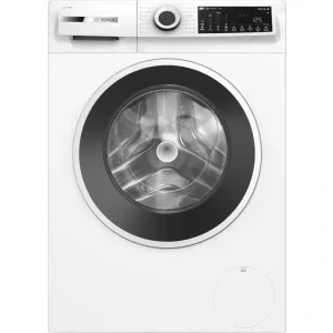 Masina de spalat rufe Bosch WGJ244A2BY, 9 kg, 1400 RPM, Clasa A, EcoSilence Drive, i-DOS, Iron Assist, Active Water Plus, Home Connect, 60 cm, Alb