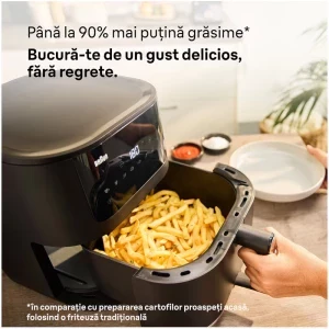 Braun Friteuza cu aer cald MultiFry 5 HF5034, 1700W, 6L, Negru