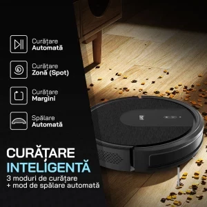 iHunt Bro Robo Clean V3, 2600 mAh, 2700Pa, 0.3L, Negru