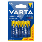 Varta Alcaline AA LR6 1.5V Blister 6