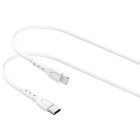 Cablu de date / adaptor Lemontti USB-C Male la Lightning Male, 25W, 0.5m, White