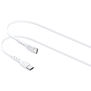 Lemontti USB-C Male la USB-C Male, 65W, 0.5m, White