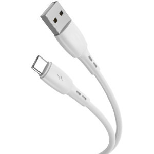 Lemontti USB Male la USB-C Male, 1.2m, White