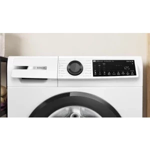Bosch WGJ24401BY, 9 kg, 1400 RPM, Clasa A, EcoSilence Drive, Iron Assist, Active Water Plus, Home Connect, Alb