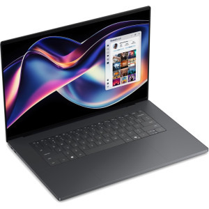 DELL 16'' XPS 16 DA16260, 3.2K OLED 20-120Hz Touch, Procesor Intel® Core™ Ultra X7 358H (18M Cache, up to 4.80 GHz), 32GB LPDDR5X, 1TB SSD, Intel Arc B390, Win 11 Pro, Graphite, 3Yr ProSupport