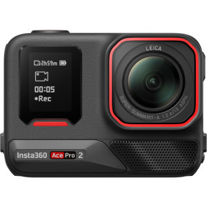 Insta360 Ace Pro 2 Midnight Black Xplorer Bundle (Slate Gray) Dual Battery