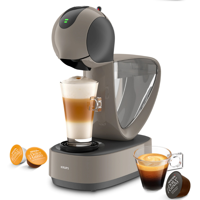 Espressor de cafea Krups NESCAFÉ Dolce Gusto Infinissima Touch KP270A10, 15 bar, 1.2L, 1600W, Gri