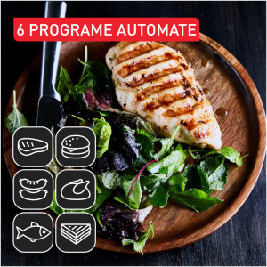 Tefal Gratar electric OptiGrill+ GC717810, 2000W, Negru