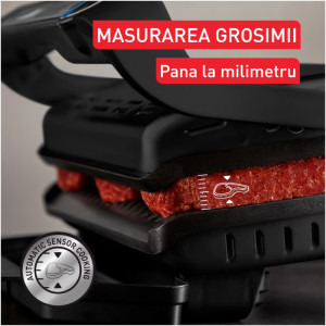 Tefal Gratar electric OptiGrill+ GC717810, 2000W, Negru