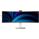 Monitor LED Philips 49B2U5900CH Curbat 48.8 inch DQHD VA 4 ms 75 Hz Webcam USB-C HDR