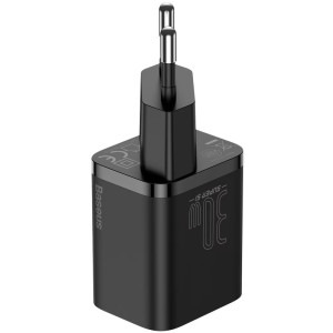 Baseus Super Si, 1x USB-C, Quick Charge 30W, Black
