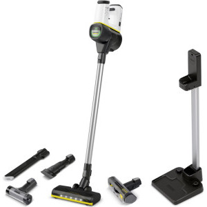 Aspirator Karcher VC 6 Cordless ourFamily Extra, vertical, 250W, 0.8L, Alb/Negru