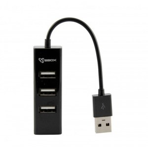 SBOX H-204 USB 2.0 Black