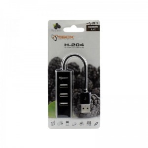 SBOX H-204 USB 2.0 Black
