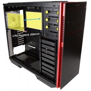 In Win 707 Black Red USB 3.0