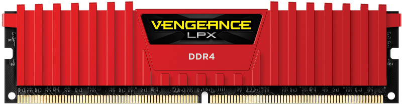 Memorie Corsair Vengeance LPX Red 8GB DDR4 2666MHz CL16