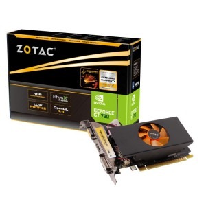 Zotac GeForce GT 730 1GB GDDR5 64-bit Low Profile Bracket