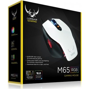 Corsair M65 RGB Laser White