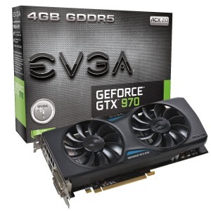 EVGA GeForce GTX 970 ACX Cooling 2.0 4GB GDDR5 256-bit