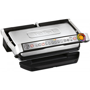 Tefal Gratar electric, GC724D12 OptiGrill+ XL Snacking & Baking, 2000W, Negru/Argintiu