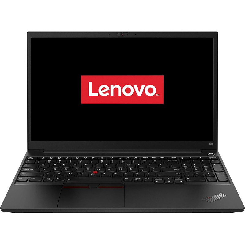 Laptop Lenovo 15.6” ThinkPad E15 Gen 2, FHD IPS, Procesor AMD Ryzen™ 5 4500U (8M Cache, up to 4.0 GHz), 16GB DDR4, 512GB SSD, Radeon, No OS, Black Lenovo imagine noua idaho.ro