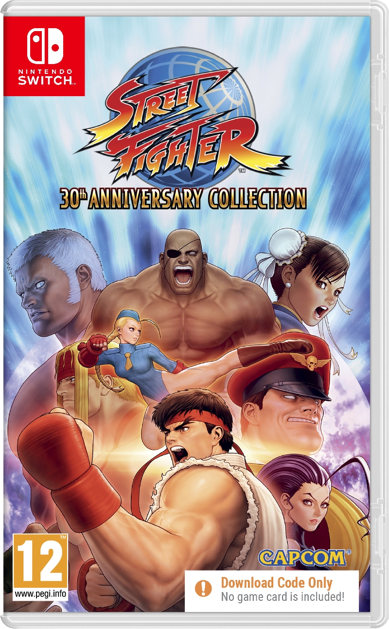 Joc Capcom STREET FIGHTER ANNIVERSARY (CODE IN A BOX) - Nintendo Switch
