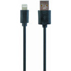Cablu de date / adaptor Gembird USB-A Male la Lightning Male, 3 m, Black