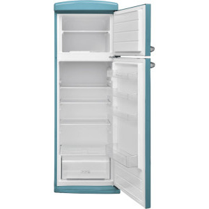 Fram FDD-VRR311BLE++, 311 L, Clasa E, Control mecanic, Iluminare LED, 179 cm, Albastru