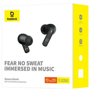 Baseus In-Ear, Bowie E20 TWS BT 5.3 Black