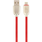 Cablu de date / adaptor Gembird USB Male la microUSB Male, 1 m, Red