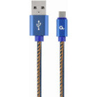 Cablu de date / adaptor Gembird USB Male la microUSB Male, 2 m, Blue