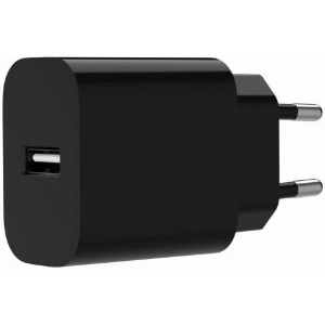 Incarcator retea Gembird TA-UC-1A12-01-BK, 1x USB, Quick Charge 12 W, Black