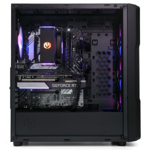 Gaming DRAGON Epic Max, Intel i5-12400F 2.5GHz, 32GB DDR4, 1TB SSD, RTX 4070 12GB GDDR6X, Iluminare RGB