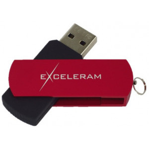 Exceleram P2 8GB USB 2.0 Red/Black