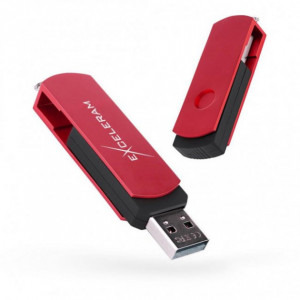 Exceleram P2 32GB USB 2.0 Red/Black