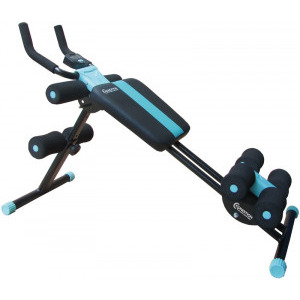 Kondition Aparat fitness AB Dual trainer cu computer, Turcoaz