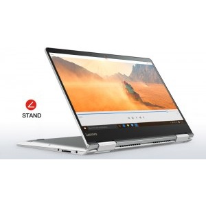 Lenovo 14'' Yoga 710, FHD IPS Touch, Procesor Intel® Core™ i7-6500U (4M Cache, up to 3.10 GHz), 8GB, 256GB SSD, GeForce 940MX 2GB, Win 10 Home, Silver