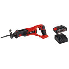 Einhell Fierastrau multifunctional PXC TE-AP 18 Li - Solo, 18 V, 22 mm lungime cursa, 100 mm adancime maxima taiere, 18 V, 2.5 Ah, incarcator