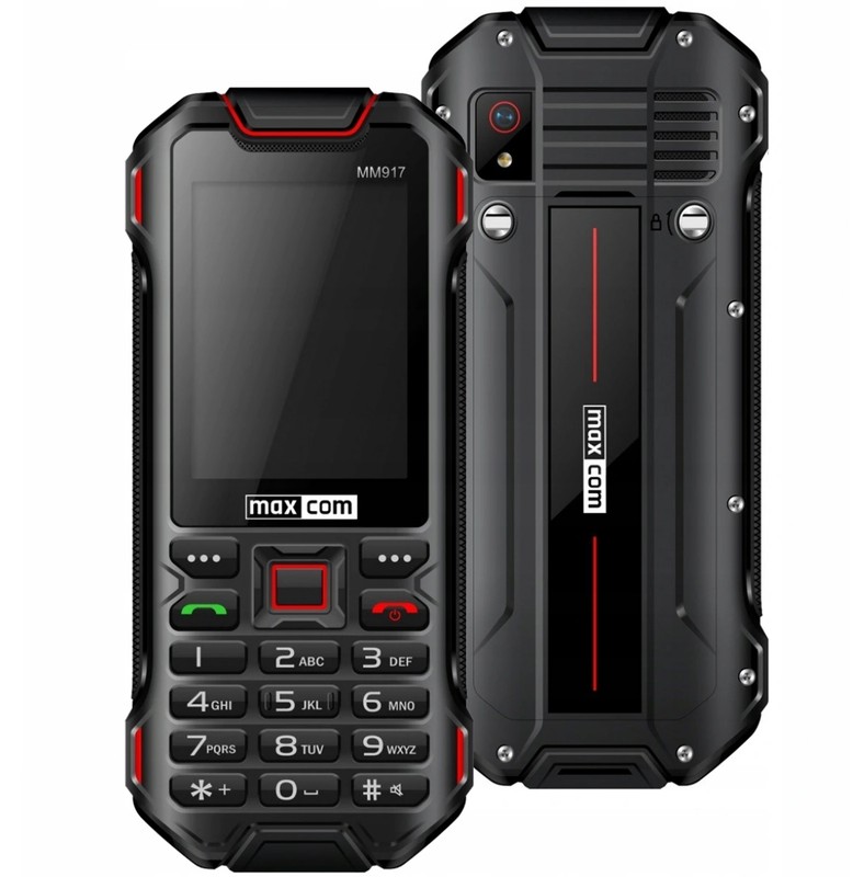 Telefon mobil Maxcom Strong MM917 3G Dual SIM Black cu IP67