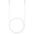 Cablu de date / adaptor Samsung EP-DX510, USB-C Male la USB-C Male, 1.8 m, White, amperaj maxim suportat 5A