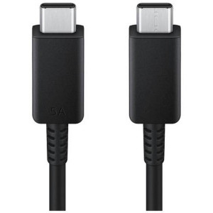 Samsung EP-DX510, USB-C Male la USB-C Male, 1.8 m, Black, amperaj maxim suportat 5A