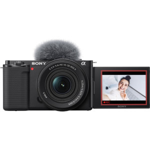 Sony Alpha ZV-E10 Body Black + Obiectiv E PZ 16-50 mm F3.5-5.6 OSS II