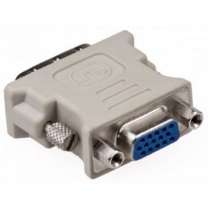 Spacer 1x DVI-I Male - 1x VGA Female