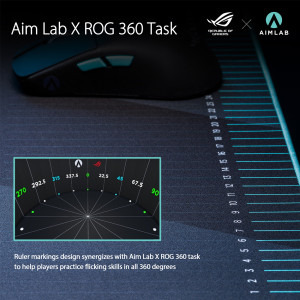 ASUS ROG Hone Ace Aim Lab Edition black