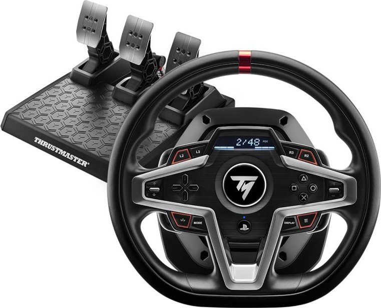 Volan Thrustmaster T248P Racing Wheel and Magnetic Pedals pentru PC/PS5/PS4